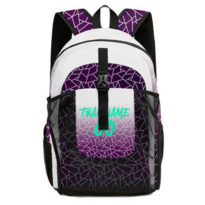 Sac à dos d'équipe de sublimation Logo personnalisé Doux Pliable Fermeture éclair pour l'école Sports Équipe Tournoi Voyage Durable Cordura SBP-0175 - Product Image 6