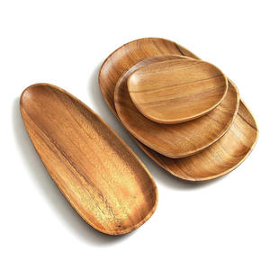 Service de table à bon prix service au restaurant assiettes en bois services de vaisselle en bois robustes de qualité supérieure - Product Image 1