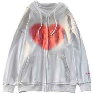 Sweat à capuche pour homme de haute qualité, personnalisé, brodé, hiver, 100% polyester, fermeture éclair - Product Image 1