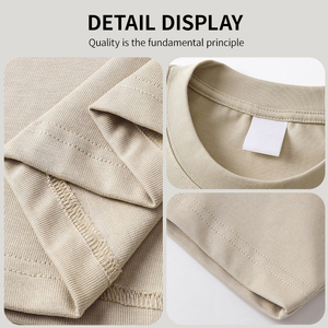 T-Shirt Oversize Stampata di Alta Qualità, Stile Streetwear, in Cotone Pesante, Modello Boxy per Uomo - Product Image 5