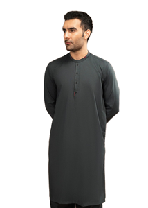 Conjunto de Kurta de lujo para hombres | Shalwar Kameez tradicional para Eid - Product Image 3