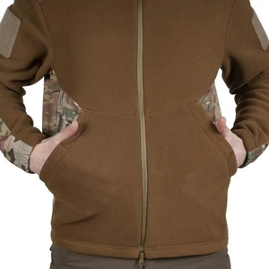 Mid-Season Field <b>Jacket</b> Breathable 100% Polyester with Durable Fabric and Multi-Pocket Design "FROGMAN"-<b>CAMO</b> - Product Image 3