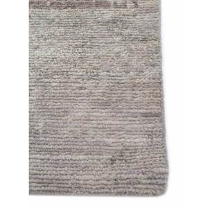 Alfombra de Lana Negra Gris Entropía Anudada a Mano AKWL-1345, Alfombra Rectangular de Yute de 10mm de Grosor con Diseño Abstracto para Sala de Estar y Pasillo - Product Image 4