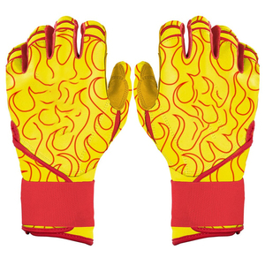 Guantes de Béisbol de Cuero Suaves y Cómodos para Captura y Bateo, Diseño Sublimado, Venta al Por Mayor - Product Image 1