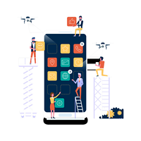 Calculadora inteligente con desarrollo de aplicaciones móviles para sus nuevas empresas Calculadora fácil de usar Diseño de aplicaciones