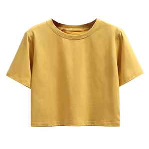 Camisetas de mujer de manga corta de 5 piezas de inicio personalizado con fabricantes de ropa de impresión DTF personalizados - Product Image 1