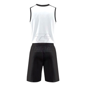Uniforme de Baloncesto Ligero Personalizado con Camiseta y Pantalones Cortos con el Último Diseño, Secado Rápido, Transpirable, 100% Poliéster - Product Image 3