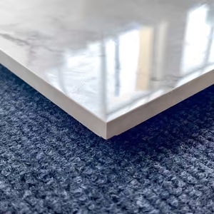 กระเบื้องเซรามิคหินอ่อนสีขาวขนาด60x60ซม. ทันสมัยพื้นพอร์ซเลนขัดเงาสำหรับบ้านสำนักงานพาณิชย์และวิลล่าใช้ในโรงเรียน - Product Image 4