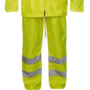 บริการ OEM MOQ ต่ำ ราคาถูก ขายดี ชุดทำงานนิรภัยผู้ชาย ผ้าโพลีเอสเตอร์ 100% ระบายอากาศได้ดี ทนทาน น้ำหนักเบา - Product Image 5