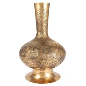 <b>Gold</b> Metal Flower <b>Vase</b> for Home Hotel Restaurant <b>Gold</b> Color Finished Metal Tabletop Flower Decorative Pot Home Decor Accessories - Product Image 3