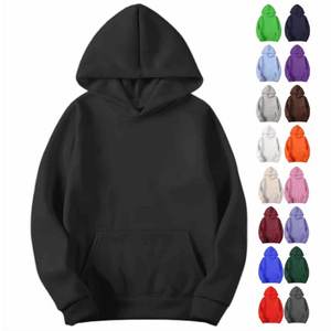 Sweats à capuche pour hommes Sweat pour hommes Polaire avec poches Automne Hiver Casual Solid Color Pullover - Product Image 1