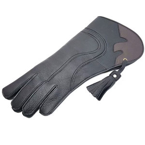 Gants de fauconnerie en cuir naturel durable multicouche pour la meilleure protection, main gauche pour la chasse - Product Image 3