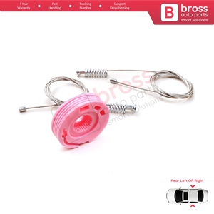 Kit de réparation de lève-vitre électrique BWR5299, porte arrière gauche ou droite pour Série 7 E38 1994-2001 51358125203 - Product Image 6