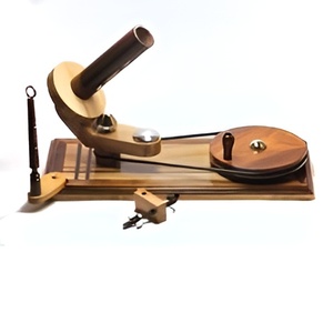 Enrollador de bolas de hilo de madera de haya moderno, esmalte de cera Natural portátil para tejer y ganchillo, estilo de moda de 3mm de espesor para costura - Product Image 6