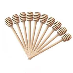 Cucharón de miel de madera grabado personalizado para uso de grado alimenticio, venta al por mayor, cucharón de miel de madera respetuoso con el medio ambiente con logotipo para uso en cocina - Product Image 3