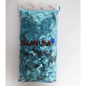 <b>Sequin</b> Special Shape Two Centered Holes Metallic Color, Selanusa - Product Image 1