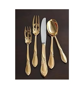 Ensemble de couverts et couverts en acier inoxydable prix d'usine restaurant vaisselle et vaisselle couverts avec métal - Product Image 1