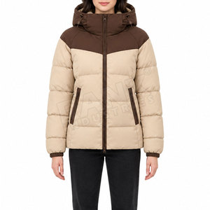 Nouvelle veste matelassée pour femme, tendance, avec logo personnalisé, vêtements d'hiver, nouvelle arrivée, coupe confortable, prix de gros, pas cher - Product Image 3
