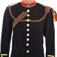 Épaulettes d'uniforme de pilote d'aviation brodées en dentelle vintage de qualité supérieure, fabriquées au Pakistan, avec épingle de sûreté, couleurs et logo personnalisables