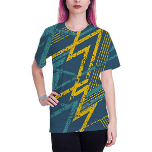 Camiseta de Verano para Hombre, Estilo Casual, de Algodón y Poliéster, con Estampado Serigrafiado, Manga Corta, Ajuste Suave, Secado Rápido y Transpirable - Product Image 4