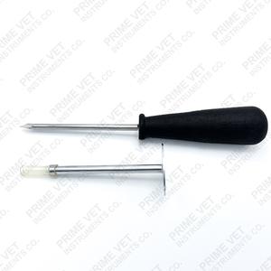 รถสัตวแพทย์มืออาชีพของ PRIME พร้อมด้วยด้ามจับพลาสติก | 6มม. แท่งสแตนเลสสตีลสำหรับปศุสัตว์และปศุสัตว์ - Product Image 5