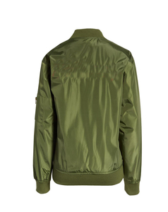 Fabrique blouson d'aviateur respirant pour femmes du service OEM coupe-vent confortable comme demande personnalisée veste supérieure élégante - Product Image 5