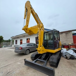 Excavadora Komatsu PC56 Usada Original con Sistema de Motor Estable, Excavadora Mini Komatsu PC55MR PC56-7 de Segunda Mano Lista para Enviar - Product Image 2