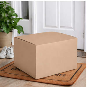 Eco-Friendly Brown Double Wall Corrugated <b>Cardboard</b> Carton <b>Box</b> for Heavy Duty Beverage Shipping Packaging and Industrial <b>Storage</b> - Product Image 2