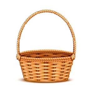 Customizable Luxury Rattan Storage Organizer with Handle Eco-Friendly <b>Flower</b> <b>Basket</b> <b>for</b> Household & Travel Use - Product Image 5