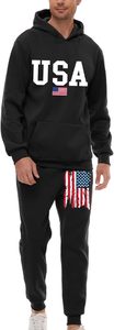 Conjunto de chándal de peso pesado para hombre, conjunto de Sudadera con capucha de lana Tecnológica de Alta calidad personalizada para hombre, chándal para gimnasio, deportes y ropa informal - Product Image 2