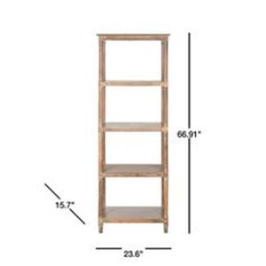Meilleur Mangue Et Acacia Bois De Stockage Organisateur Présentoir Rack Réglable En Bois Bibliothèque De Bureau - Product Image 1