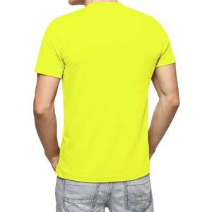 T-shirt musclé en coton pour hommes, manches courtes, polyester de haute qualité, 260 grammes, t-shirts d'entraînement pour hommes, t-shirt de gymnastique à la mode pour hommes - Product Image 6