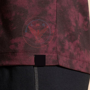 เสื้อยืดไทไดสไตล์ล่าสุด MOQ ต่ำ ผ้าฟลีซนุ่ม ระบายอากาศได้ดี แห้งเร็ว เป็นมิตรกับสิ่งแวดล้อม ผลิตจากโพลีเอสเตอร์/คอตตอน สำหรับผู้ชาย - Product Image 6