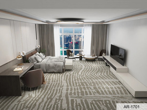 Chian nhà máy Thảm máy làm thân thiện với môi thương mại len và nylon axminster Thảm Vòng đống tường để tường Thảm - Product Image 3