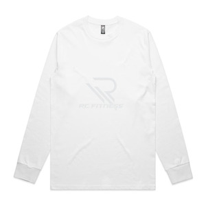 <b>Men's</b> Fitness Long Sleeve Compression Shirt 100% Cotton <b>Base</b> <b>Layer</b> 260 Grams Workout - Product Image 1