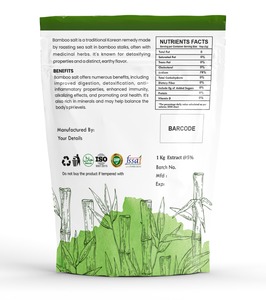 Sale di bambù per la cura della pelle di bambù sale viene utilizzato nei prodotti per la cura della pelle per i suoi effetti esfolianti lenitivi e curativi sulla pelle - Product Image 3