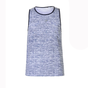2024 <b>Men's</b> Casual Sleeveless Sports <b>Tank</b> <b>Top</b> Custom Logo High Quality Polyester Quick Fit Running Shirt Breathable Fitness - Product Image 2