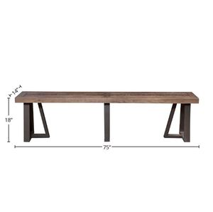 Farmhouse classic solid wood <b>bench</b> <b>indoor</b> and outdoor furniture for home living room outdoor garden storage <b>bench</b> made in India - Product Image 3