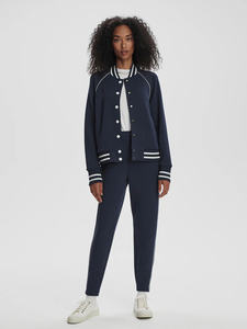 Chaqueta de béisbol Jepson Club Varsity para mujer de primera calidad, Chaqueta corta de lana y Letterman para mujer - Product Image 3