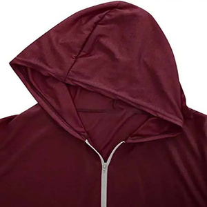 Meilleurs sweats à capuche élégants pour hommes avec couleurs personnalisées taille et logo 100% coton polaire personnalisé plaine hommes sweats à capuche avec fermeture éclair bon prix - Product Image 3