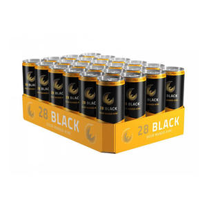 28 Black Sour 250ml Soda carbonatada Bebida energética baja en sal Calidad premium a granel al por mayor - Product Image 1