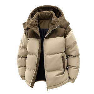 Chaqueta de Invierno Acolchada de Manga Larga para Hombre, Talla Grande, Último Diseño, Color Personalizado, Logotipo Frontal Personalizado, Talla Personalizada, Alta Calidad - Product Image 1