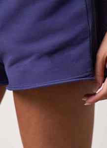 OEM/ODM <b>Board</b> <b>Shorts</b> <b>Women</b> 100% Cotton Fleece Custom Printed Logo Elastic Waist Breathable Lightweight Casual Wear - Product Image 5