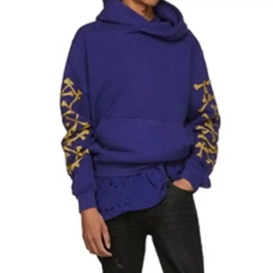 Sweats à capuche unis respirants Vente en gros Sweats à capuche unis de haute qualité pour hommes Vêtements de fitness pour hommes - Product Image 6