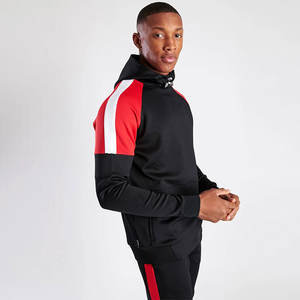 Sweats à capuche épais unisexes 100% coton, à carreaux, teints en uni, imperméables, chauds pour l'hiver, impression de logo de marque personnalisée, OEM - Product Image 5