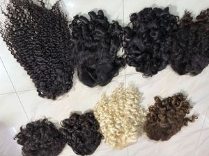 วิกผมแท้แบบมีลูกไม้ด้านหน้าสำหรับผู้หญิงผิวดำวิกผมมนุษย์แบบดิบจากอินเดีย - Product Image 4