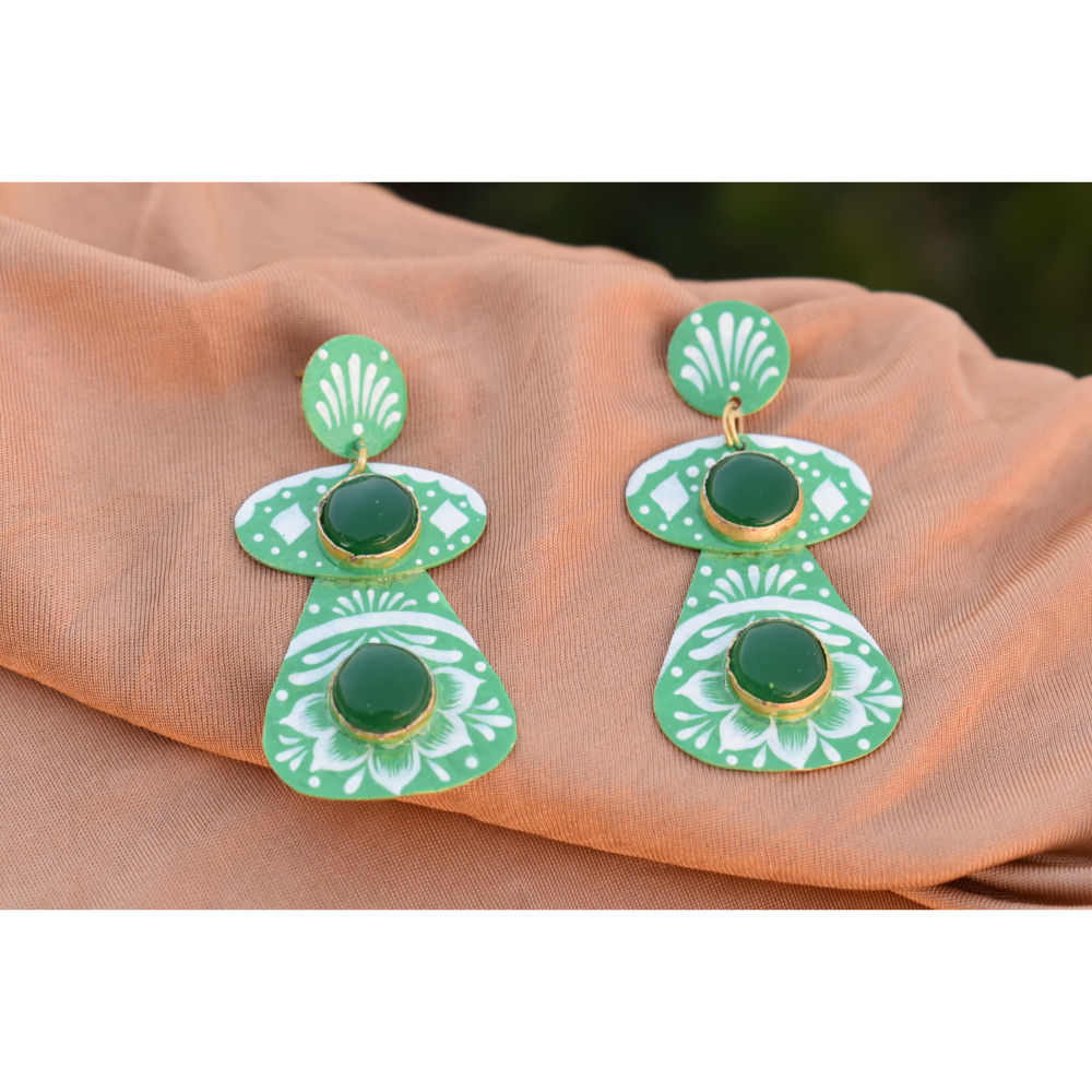 สีเขียว