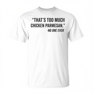 Camiseta para amantes de la comida italiana, pollo con queso Parmesano, Parmigiana, ropa promocional - Product Image 2