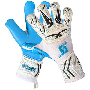 Professional Soccer Goalkeeper Gloves with Adjustable Wrist <b>Strap</b> and Latex <b>Finger</b> Protection - Product Image 4