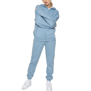 Conjunto deportivo para mujer, ropa deportiva personalizada con chaqueta con capucha y pantalones deportivos para entrenamiento físico y viajes - Product Image 3